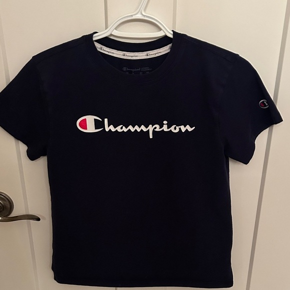 Champion Other - Champion Kids Navy Blue T-Shirt with Logo, size XS